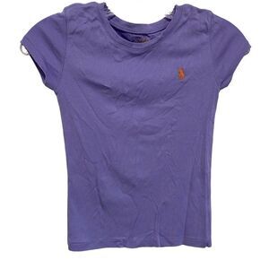 POLO RALPH LAUREN Purple Short Sleeve Tee